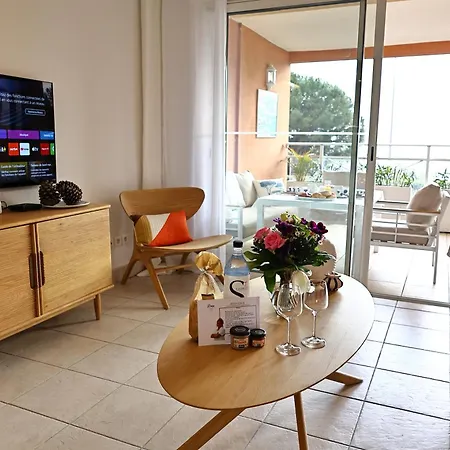 Appartement T2 Harmonie - Elegance, Vue Mer, Piscine &