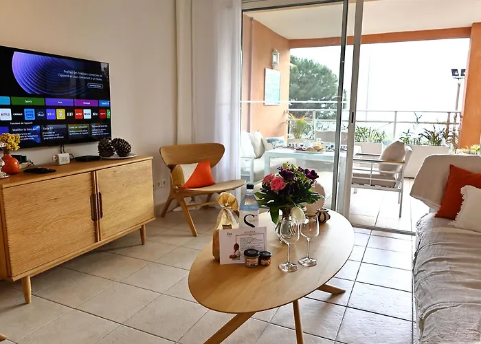 דירה Les Sanguinaires N'7 - T2 Vue Mer, Piscine &